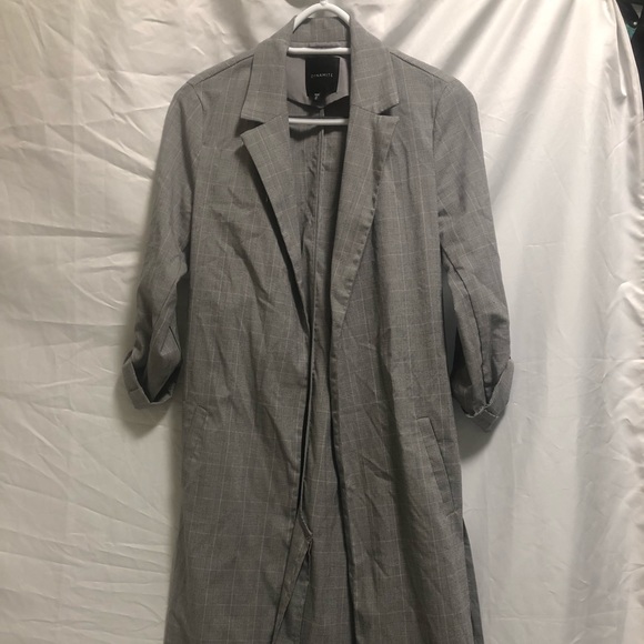 Dynamite Glen Plaid Light Topper/Cardigan - Picture 4 of 4